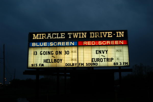 Miracle Twin Drive-In Theatre - 2004